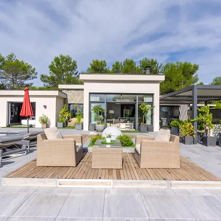 Vila Prestigieuse Avec Vue Horizon Proche Montpellier