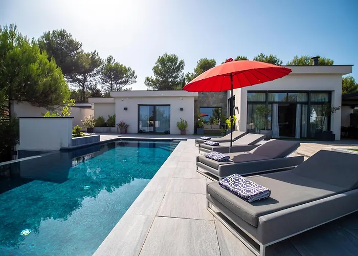 Villa Prestigieuse Avec Vue Horizon Proche Montpellier