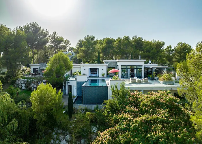 Villa Prestigieuse Avec Vue Horizon Proche Montpellier *