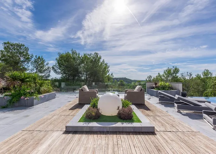 Prestigieuse Avec Vue Horizon Proche Montpellier Villa Saint-Gely-du-Fesc